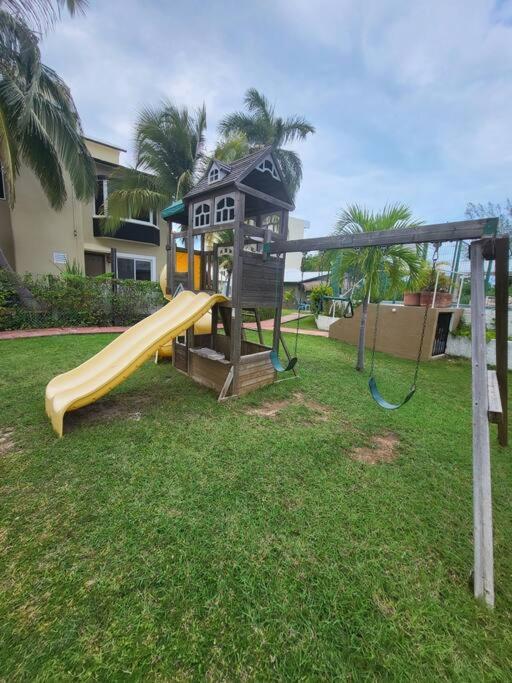 3 Rooms House At Side Of The Lagoon Cancún Exteriör bild